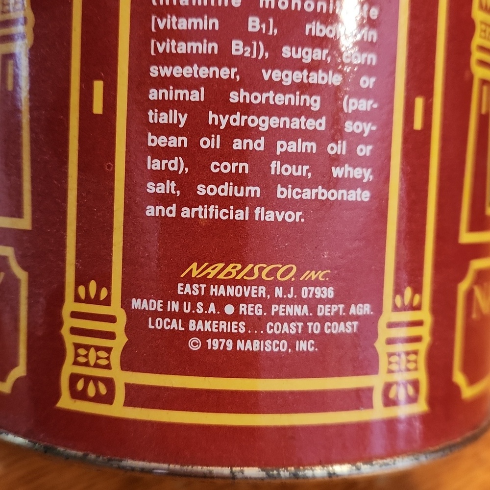 1979 Vintage National Biscuit Company Tin - Picture 6 of 7